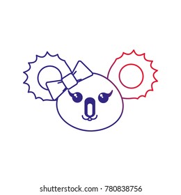 Koala cartoon design