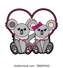 Koala cartoon design