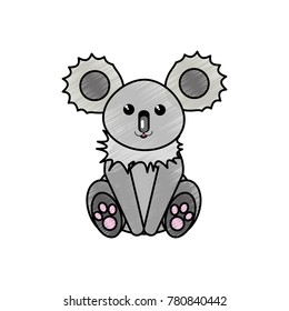 Koala cartoon design