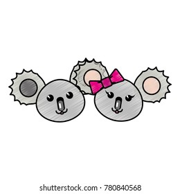 Koala cartoon design