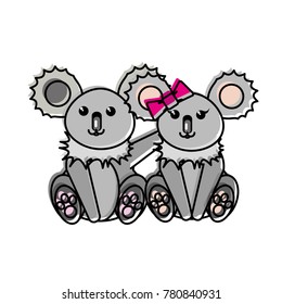 Koala cartoon design
