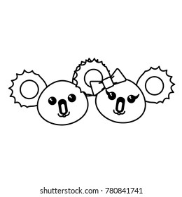 Koala cartoon design