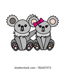 Koala cartoon design