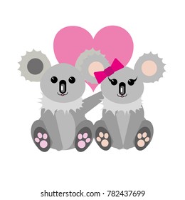 Koala cartoon design