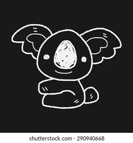 koala doodle