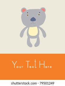 koala  greeting card with text 9