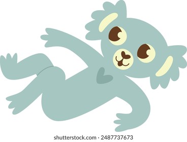 Koala Hand Drawn Vector Illustration