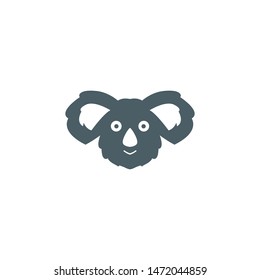 koala head design vector illustration
