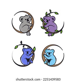  Koala icon brand Logo graphic vector