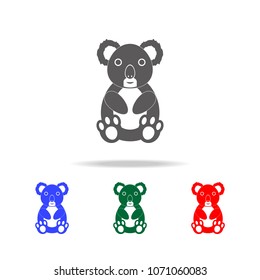Koala icon. Elements of Australian animals multi colored icons. Premium quality graphic design icon. Simple icon for websites web design mobile app, info graphics on white background
