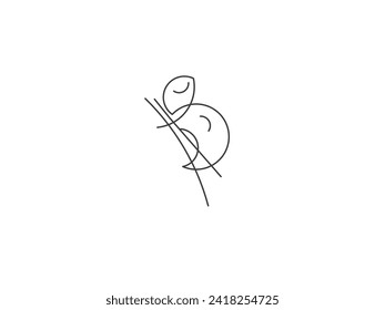 Koala icon line art design vector