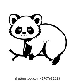 ícone koala no fundo branco