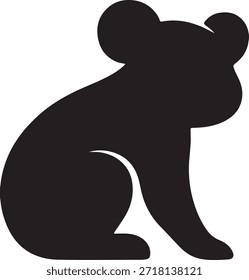 Ícone Koala - Ilustração de vetor