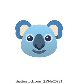 koala icon vector illustration style