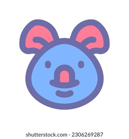 icono de koala para tu diseño de sitio web, logotipo, aplicación, interfaz de usuario.