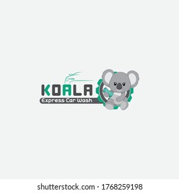 KOALA LOGO ICON SYMBOL TEMPLATE