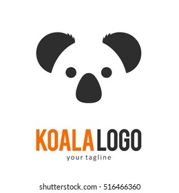 KOALA LOGO ICON SYMBOL TEMPLATE