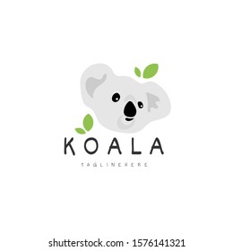 Koala Logo Icon Vector Design Template