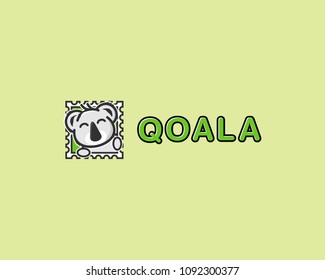 Koala Logo Stamp