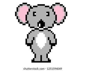 Koala Pixel Art