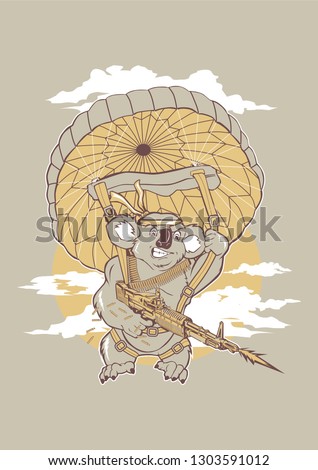 koala rambo humor