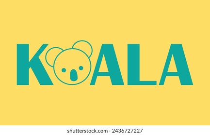 Koala Vector Logo Design, koala logo design inspiration.