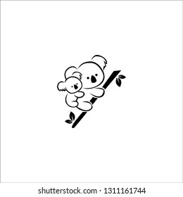 koala vector logo for your company