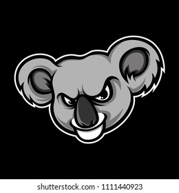 Koalas head vector