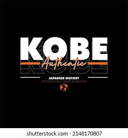 kobe japan authentic simple vintage fashion