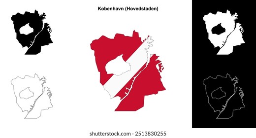 Conjunto de mapas de Kobenhavn