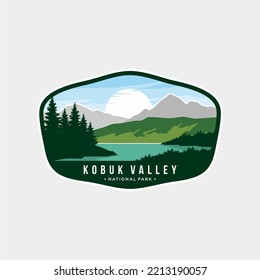 Kobuk Valley National Park Emblem Logo