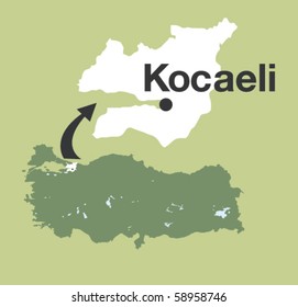 Kocaeli. The cities of Turkey.