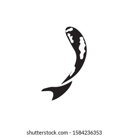 Koi fish animal  logo and symbols vector template