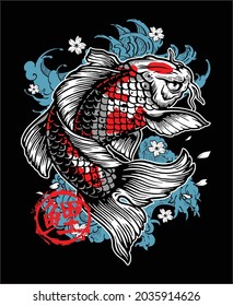 Koi Fish Artwork for All Media