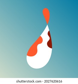 Koi Fish icon symbol logo exotic