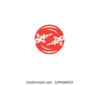 Koi fish icon vector illustration