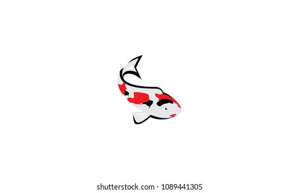 koi fish logo