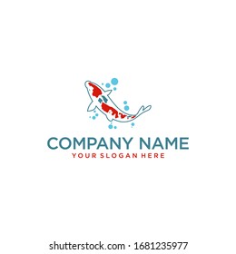 Koi fish logo.
Unique and interesting.