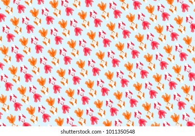 Koi fish pattern wallpaper