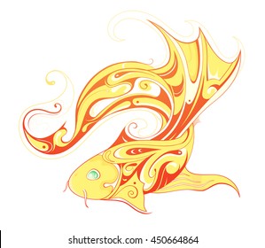Koi fish tattoo