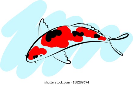  Koi Fish Vector