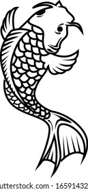 Koi fish vector available for your custom project
