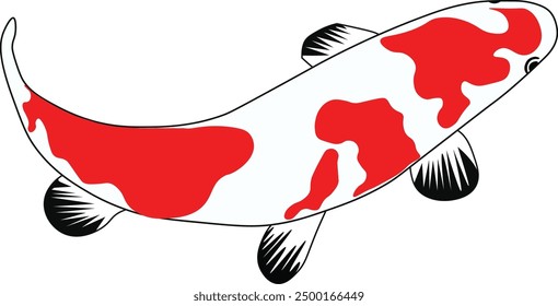 
koi fish vector eps 10