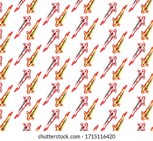 Koi fish wallpaper design modern