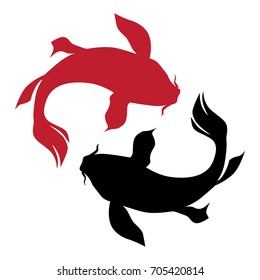 Logo de Koi Peces. Suerte, prosperidad y buena fortuna.