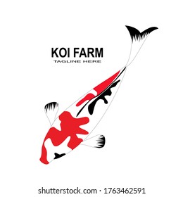 
KOI, ilustración de KOI en un estilo plano.