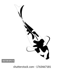 
KOI, ilustración de KOI en un estilo plano.