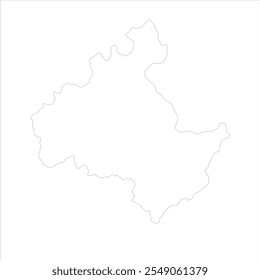 Koil map outline, Distrito de Aligarh, Estado de Uttar Pradesh, República da Índia, Governo de Uttar Pradesh, Território indiano, Índia Oriental, política, aldeia, turismo