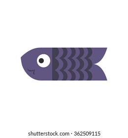 koinobori icon. vector illustration