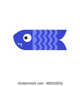 koinobori icon. vector illustration